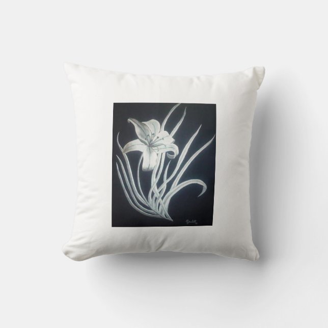 Vergolden der Lilie Kissen (Vorderseite)