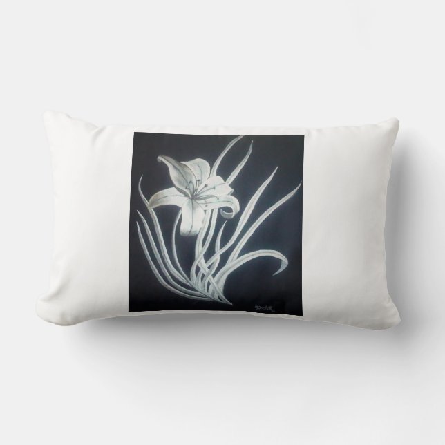 Vergolden der Lilie Lendenkissen (Vorderseite)