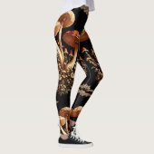 Vergoldete Pilze Leggings (Rechts)