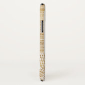 Vergoldete Stadt-Karte von New York Case-Mate iPhone Hülle (Hinten/Rechts)