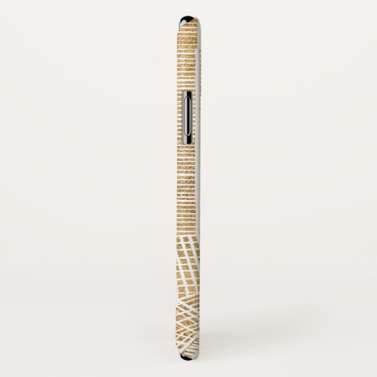 Vergoldete Stadt-Karte von New York Case-Mate iPhone Hülle (Hinten/Rechts)