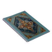 Vergoldete Zusammenkunft Notizblock (Rechte Seite)