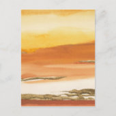 Vergoldeter abstrakter Druck v2 des Bernstein-I Postkarte (Vorderseite)