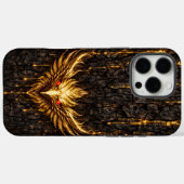 Vergoldeter Bark Liquid Gold Phoenix  Case-Mate iPhone Hülle (Rückseite (Horizontal))
