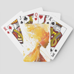 Vergoldeter Geist Spielkarten