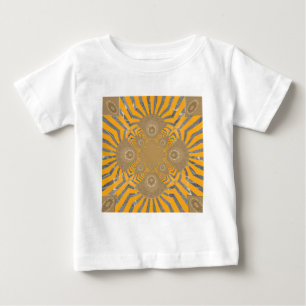 Vergoldeter Zephyr: Eleganz in goldenem Gelb und C Baby T-shirt