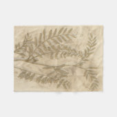 Vergoldetes Laub I Fleecedecke (Vorderseite (Horizontal))