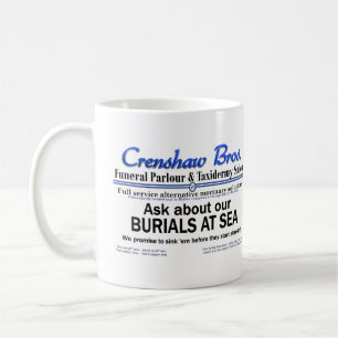 Vergraben auf See Kaffeetasse