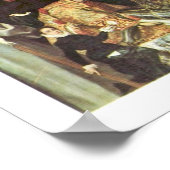 Vergraben des Grafen Orgaz durch Greco El Poster (Ecke)