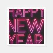 Vergrößern der Lila Gradienten im neuen Jahr Serviette (Vorderseite)