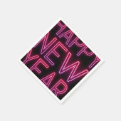 Vergrößern der Lila Gradienten im neuen Jahr Serviette (Ecke)