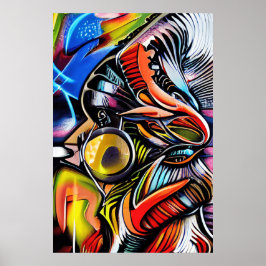 Vergrößern von Graffiti Art - Perfektes Geschenk f Poster