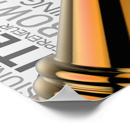 Vergrößernde Bildung Poster (Ecke)