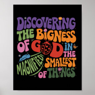 Vergrößerte Vbs 2025 Die Größe Gottes entdecken Poster