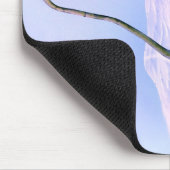 Vergrößerter Blick auf Samenzellen, die ein Ei Mousepad (Ecke)