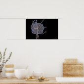 Vergrößertes Aussehen eines Lymphknotens Poster (Küche)