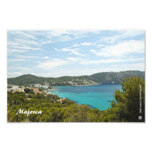 Vergrößerung eines Fotos von Mallorca Fotodruck