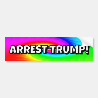 Verhaften Sie Trump! Autoaufkleber