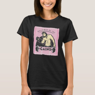 Verhaftet werden, ihr gewinnt Muskel Jesus Gewicht T-Shirt