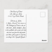 Verhaftung Christi Postkarte (Rückseite)