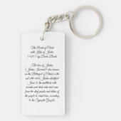 Verhaftung Christi Schlüsselanhänger (Rückseite)