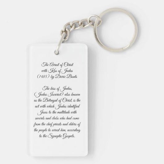 Verhaftung Christi Schlüsselanhänger (Rückseite)
