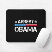 Verhaftung Obama 2025 Mousepad (Mit Mouse)