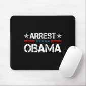 Verhaftung Obama 2025 Mousepad (Mit Mouse)
