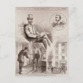 Verhaftung von Herrn C.S. Parnell, MP Postkarte (Vorderseite)