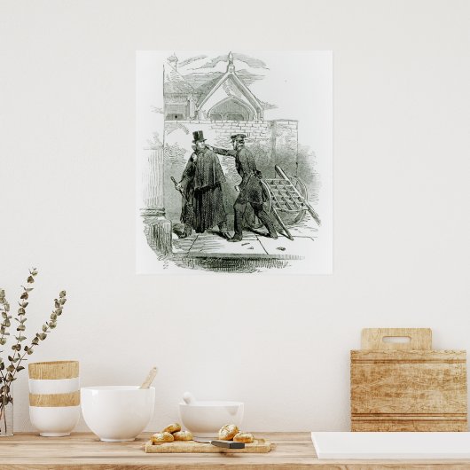 Verhaftung von Smith O'Brien Poster (Küche)