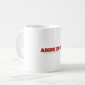 Verhalten bei GOD Kaffeetasse (Vorderseite Links)