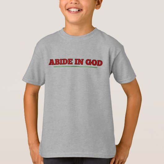 Verhalten bei GOD T-Shirt (Vorderseite)