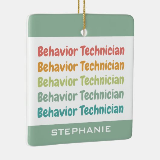 Verhalten des Technikers RBT Verhalten Tech Custom Keramikornament (Rechts)