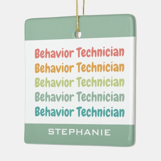 Verhalten des Technikers RBT Verhalten Tech Custom Keramikornament (Links)