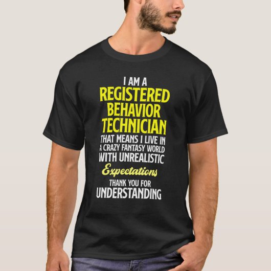 Verhalten des Technikers Tech RBT 11 T-Shirt (Vorderseite)