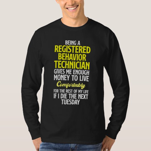 Verhalten des Technikers Tech RBT 16 T-Shirt (Vorderseite)