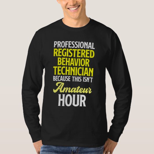 Verhalten des Technikers Tech RBT 21 T-Shirt (Vorderseite)