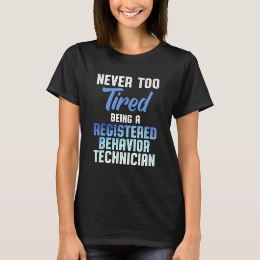Verhalten des Technikers Tech RBT 32 T-Shirt (Vorderseite)