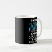 Verhalten des Technikers Tech RBT 5 Kaffeetasse (VorderseiteRechts)