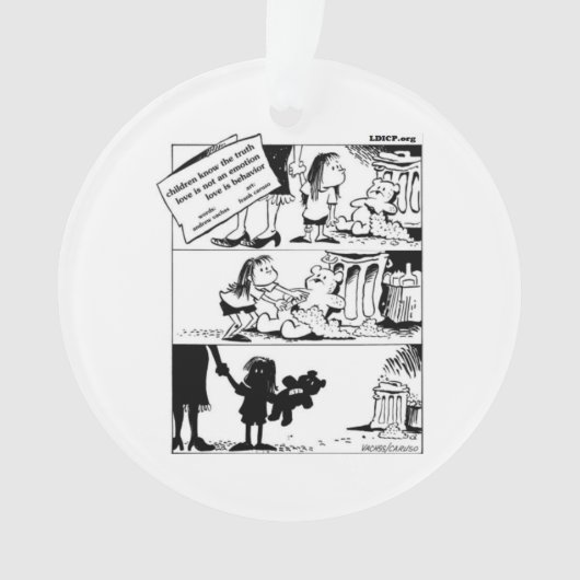 Verhalten gleicht Wahrheit Ornament (Vorderseite)