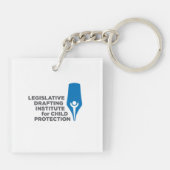 Verhalten gleicht Wahrheit Schlüsselanhänger (Rückseite)