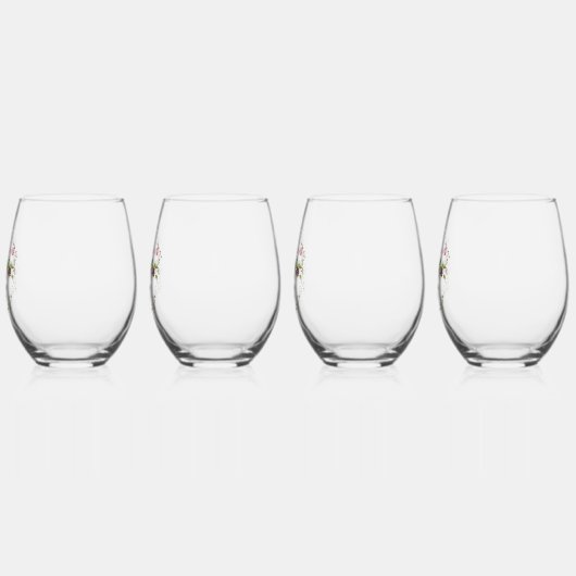 Verhalten in Christus Weinglas Ohne Stiel (Links)