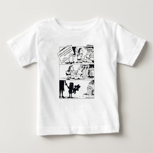 Verhalten ist der wahre T - Shirt - Baby (Vorderseite)