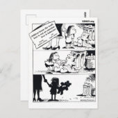 Verhalten ist die wahre Postkarte (Vorne/Hinten)