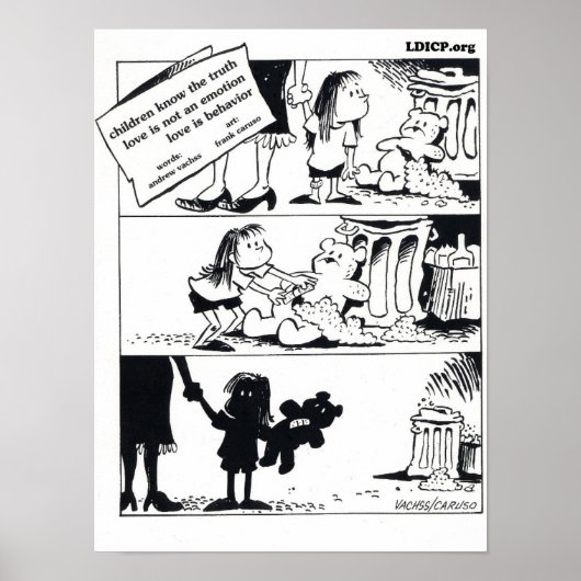 Verhalten ist die Wahrheit 12 x 16 Poster (Vorne)