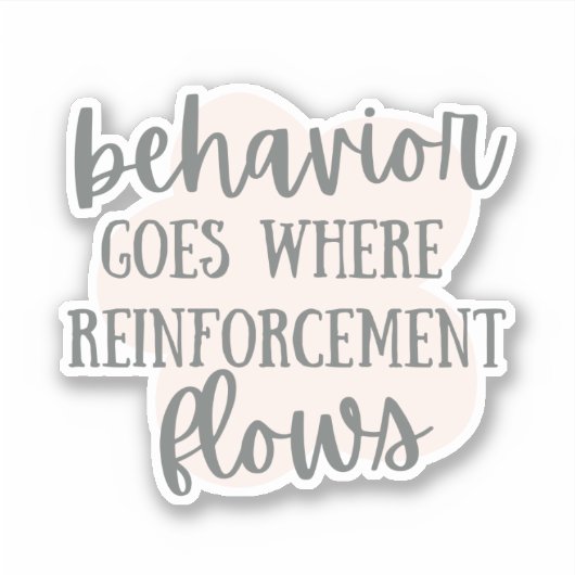 Verhalten wird dort eingesetzt, wo die Verstärkung Aufkleber (Vorderseite)