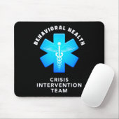 Verhaltens- und Geistesgesundheits-Krisenintervent Mousepad (Mit Mouse)