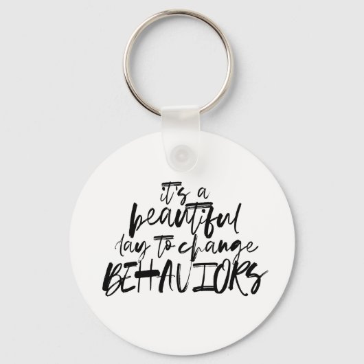 Verhaltensanalyst, BCBA, RBT, Behaviorist, ABA Schlüsselanhänger (Vorderseite)