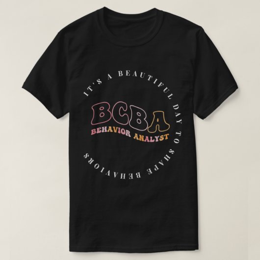 Verhaltensanalyst BCBA ,Verhaltenstherapeut, ABA T-Shirt (Design vorne)