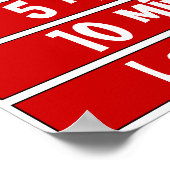 Verhaltensdiagramm Poster (Ecke)